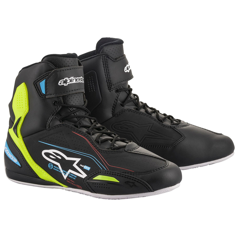 Alpinestars Alpinestars Faster-3 Shoes BLACK/Yel/Blu